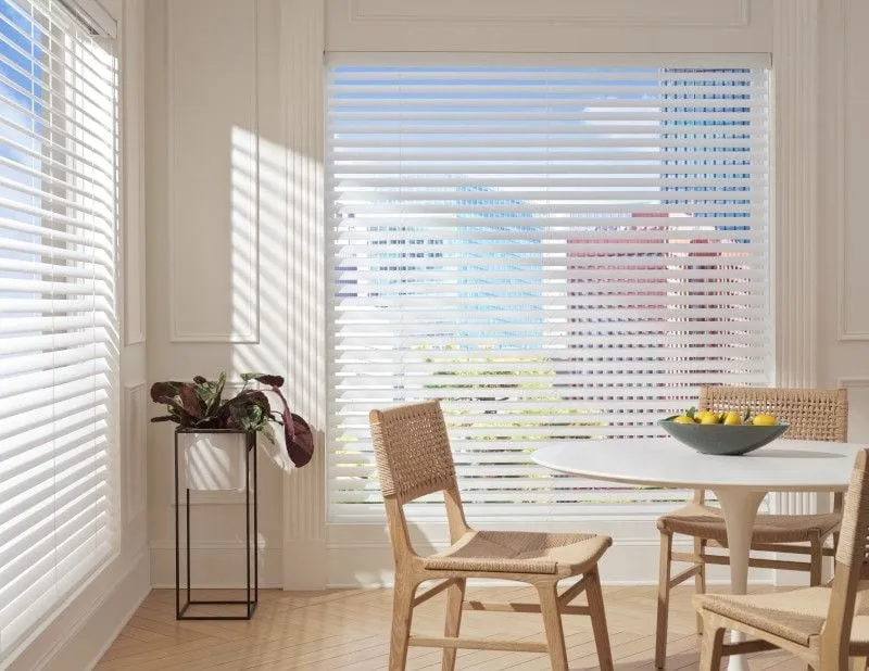 The same room with Aria soft blinds