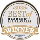 2025 Best of Readers' Choice Awards winner, Bloomington/Normal, Pantagraph Media