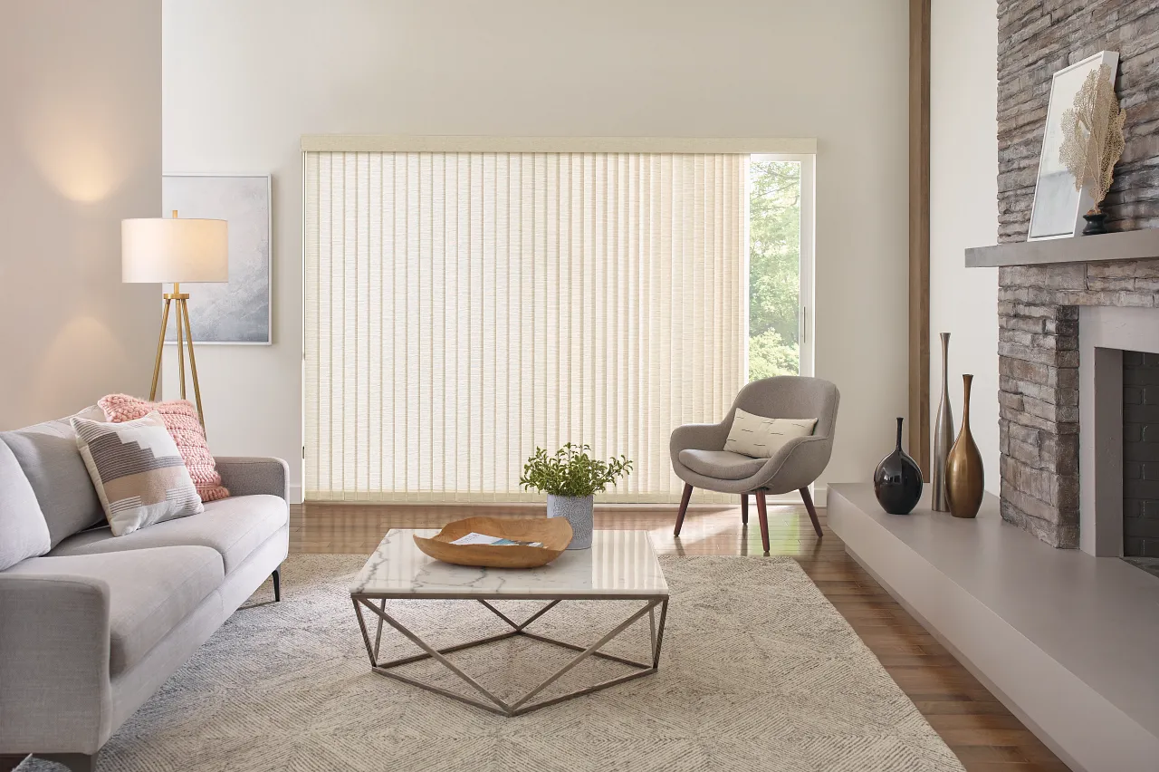 Blinds for French or Sliding Doors: Vertical Blinds